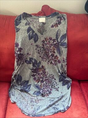 Anthropologie T.La Floral Tank